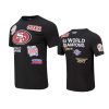 49ers black championship t shirt