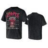 49ers black staple throwback vintage wash t shirt