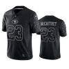 49ers christian mccaffrey black reflective limited jersey