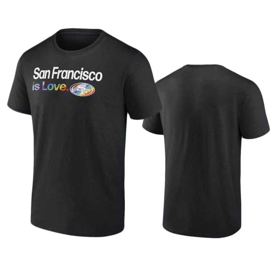 49ers city pride black t shirt