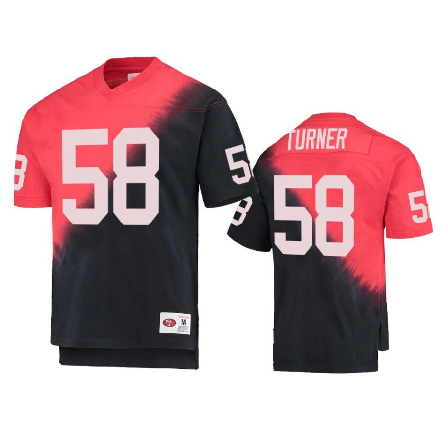 49ers keena turner black red retro t shirt