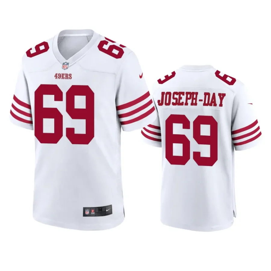 49ers sebastian joseph day game white jersey