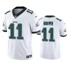 a.j. brown eagles vapor f.u.s.e. limited white jersey