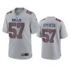 a.j. epenesa bills atmosphere fashion game gray jersey