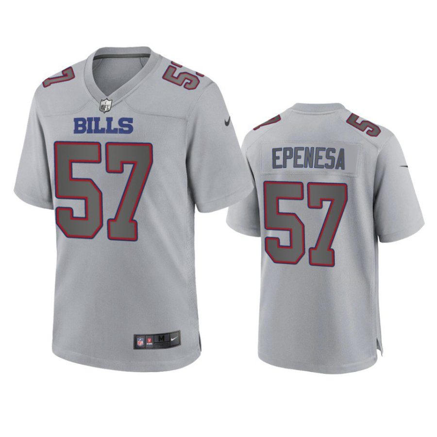 a.j. epenesa bills atmosphere fashion game gray jersey