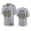 aaron donald rams gray atmosphere fashion game jersey