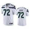 abraham lucas seahawks white jersey