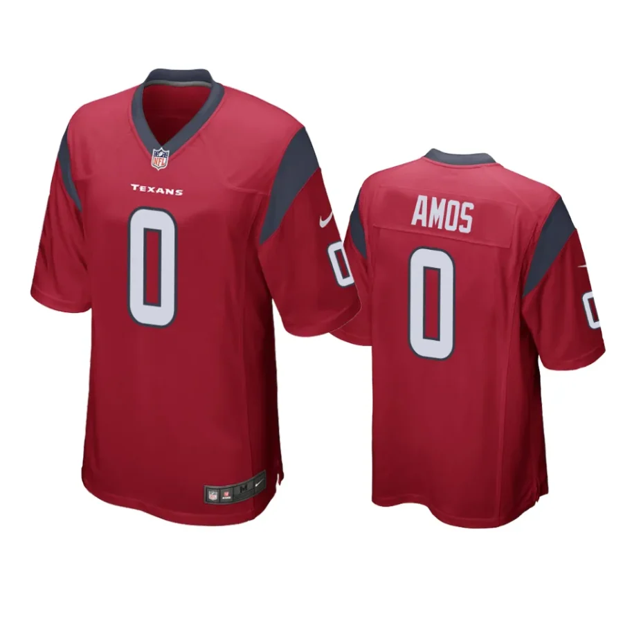 adrian amos texans red game jersey