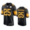 ahkello witherspoon steelers alternate game black jersey