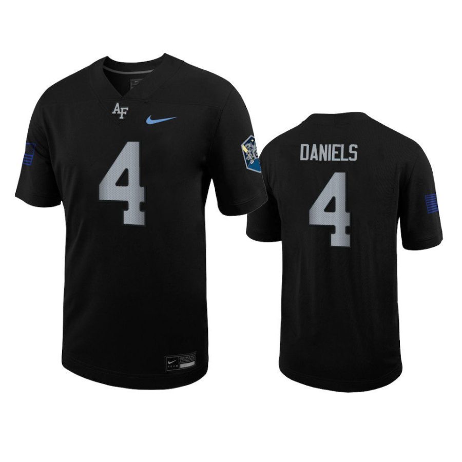 air force falcons haaziq daniels black space force rivalry football jersey