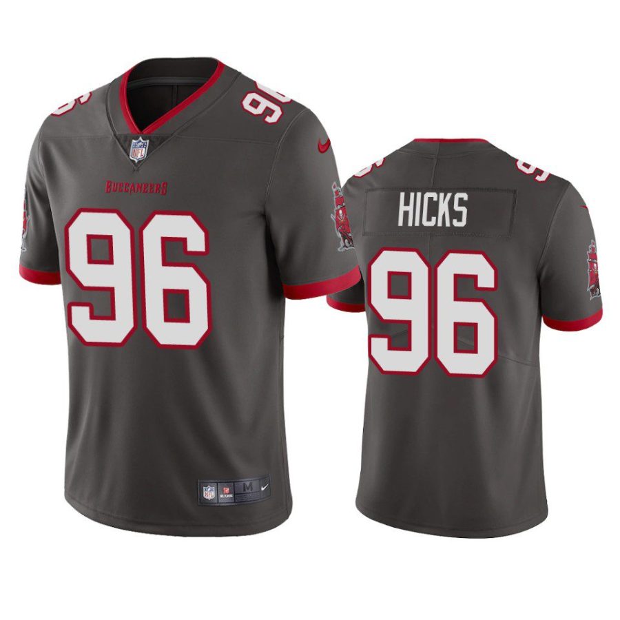 akiem hicks buccaneers jersey pewter vapor limited