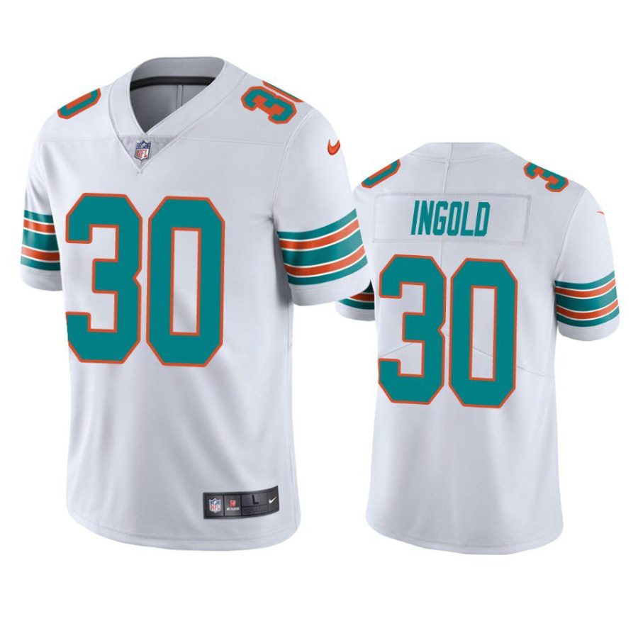 alec ingold dolphins alternate vapor limited white jersey