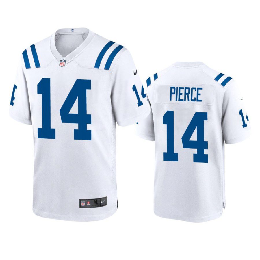 alec pierce colts white game jersey