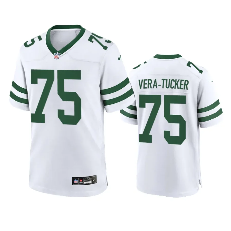 alijah vera tucker jets white legacy game jersey