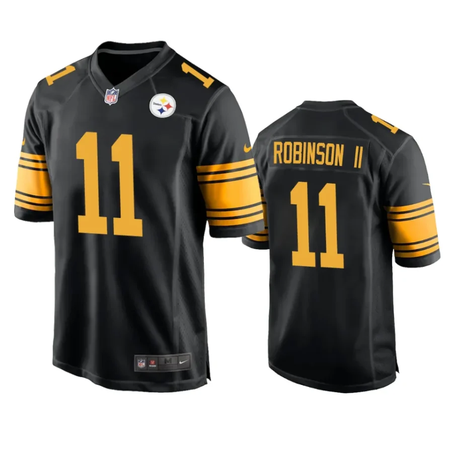 allen robinson ii steelers black alternate game jersey