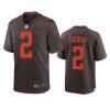 amari cooper browns brown alternate game jersey