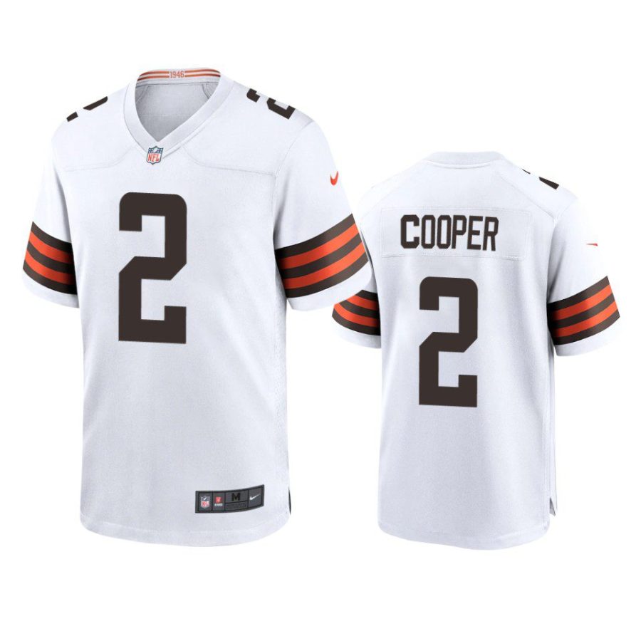 amari cooper browns white game jersey