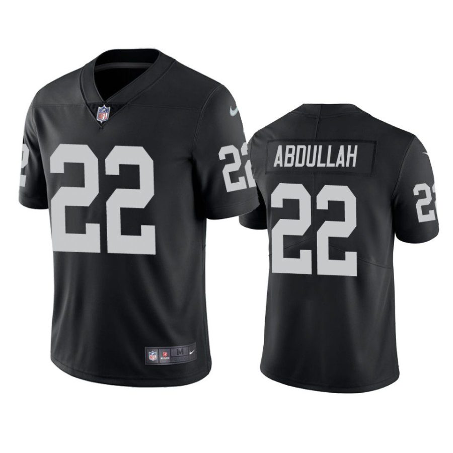 ameer abdullah raiders vapor limited black jersey