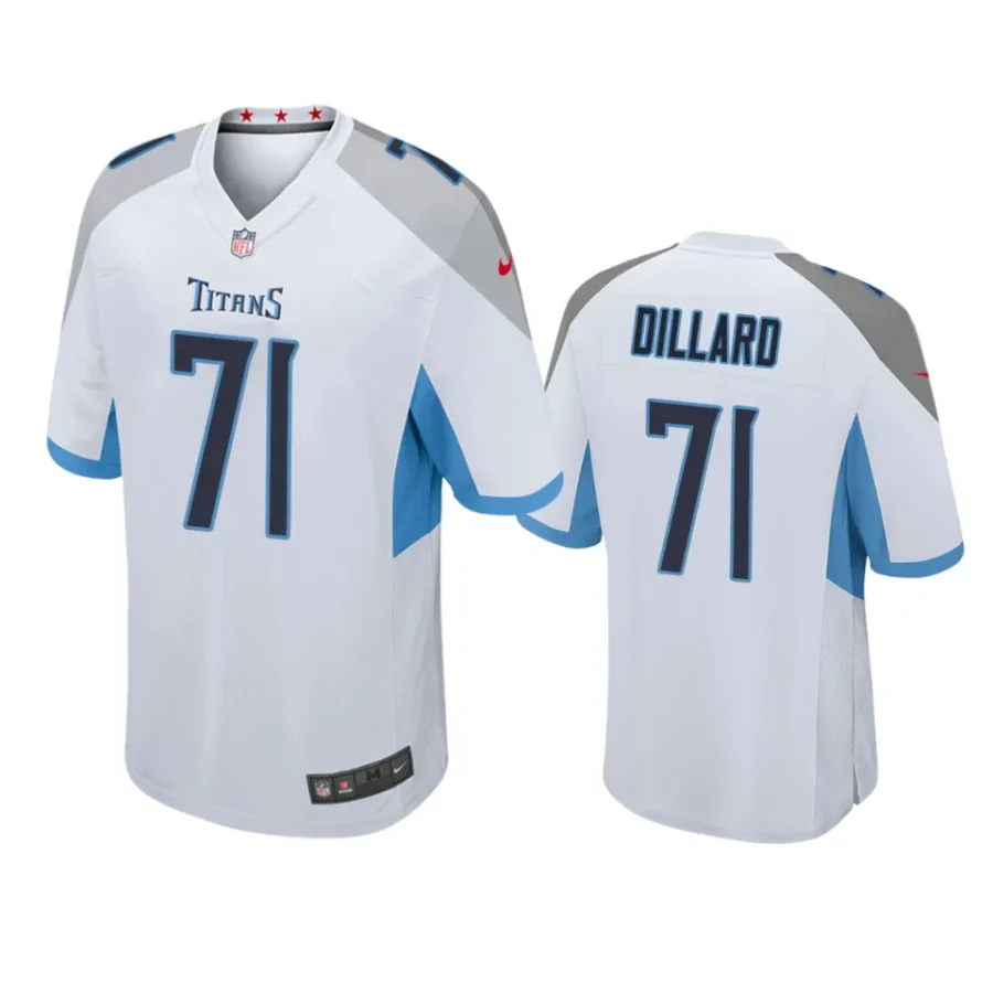 andre dillard titans white game jersey