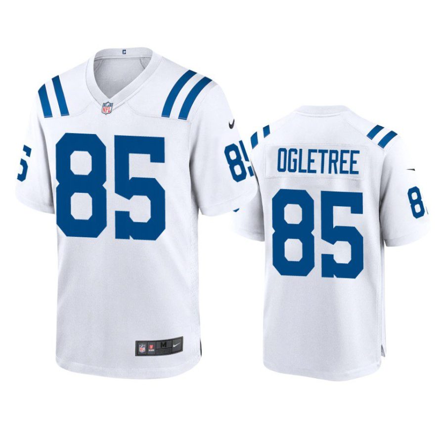 andrew ogletree colts white game jersey
