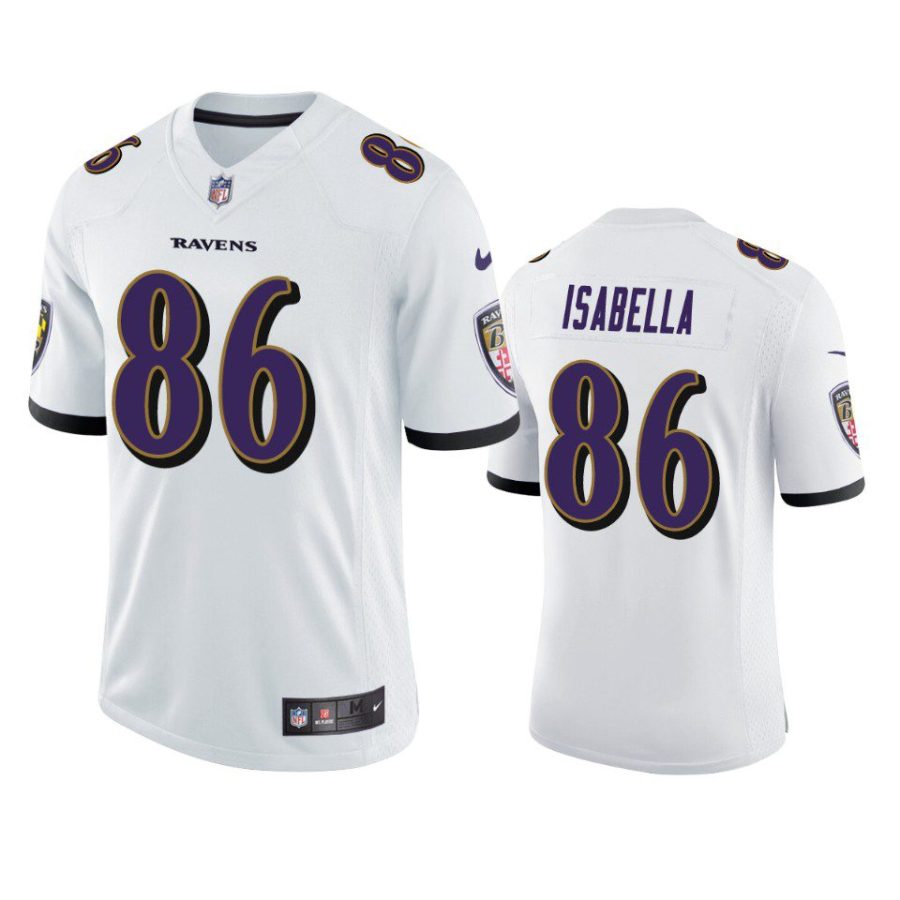 andy isabella ravens white vapor limited jersey