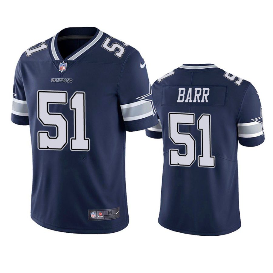 anthony barr cowboys vapor limited navy jersey