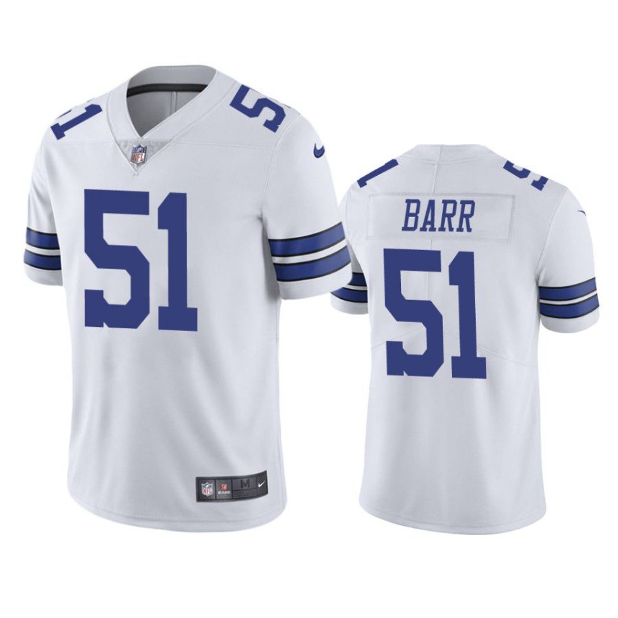 anthony barr cowboys vapor limited white jersey