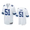 anthony barr cowboys white game jersey