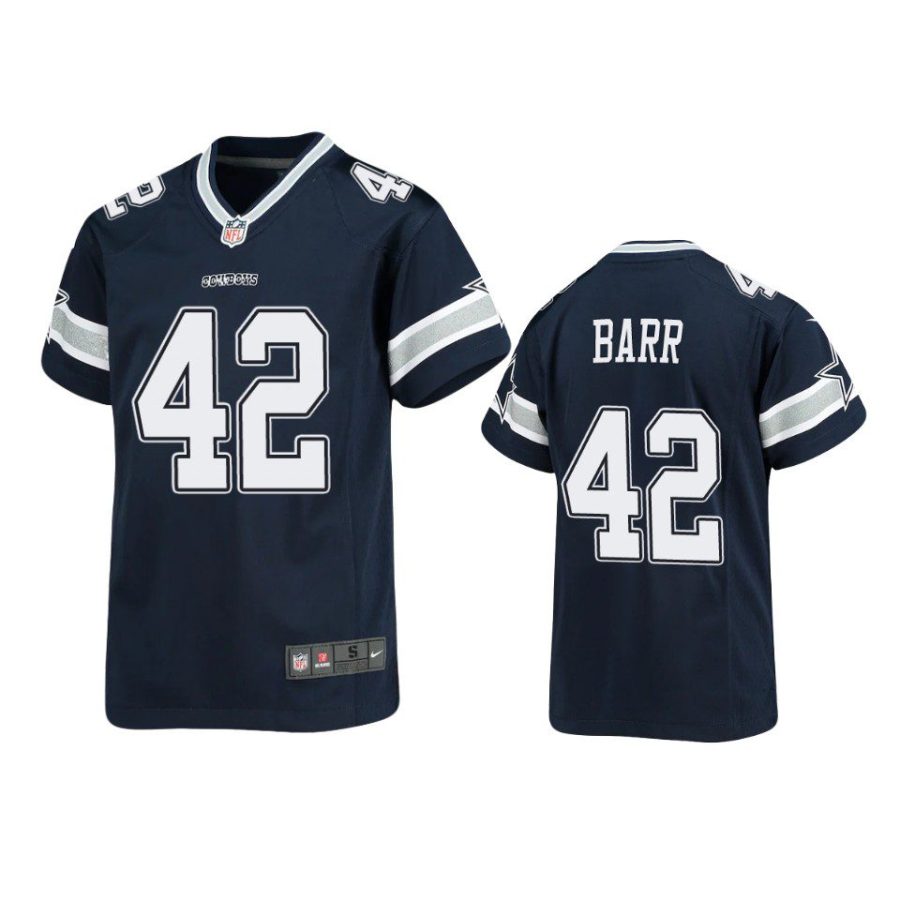 anthony barr game youth navy jersey