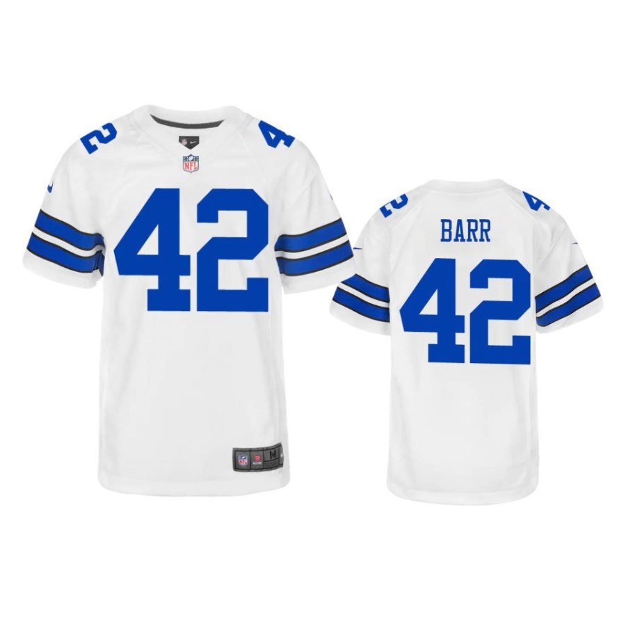 anthony barr game youth white jersey