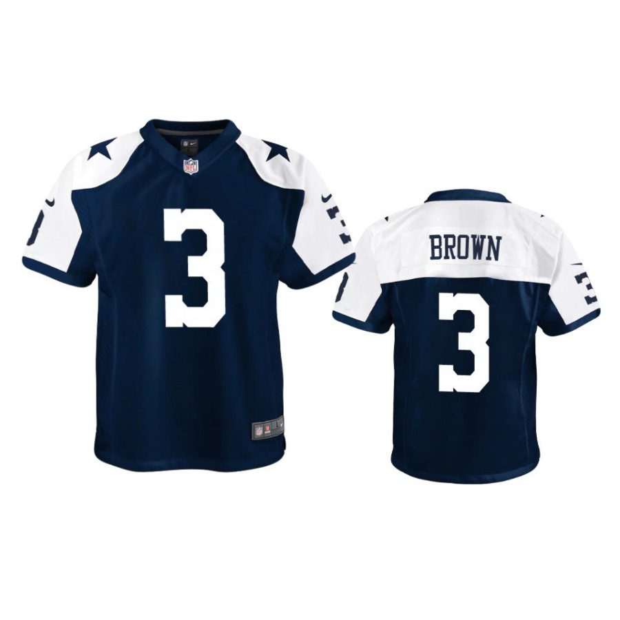 anthony brown alternate game youth navy jersey