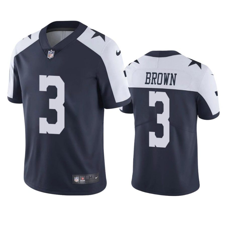 anthony brown cowboys jersey navy alternate vapor limited