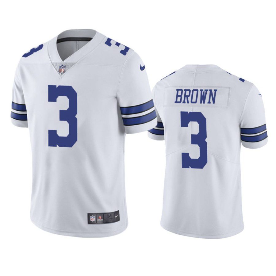 anthony brown cowboys jersey white vapor limited