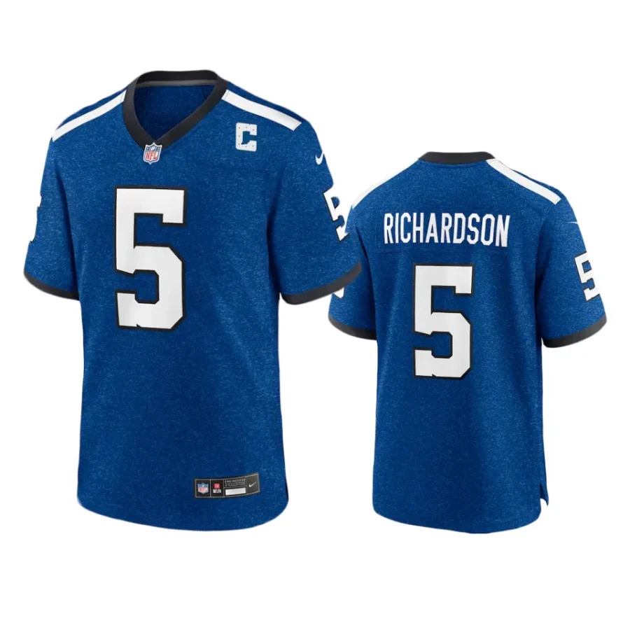 anthony richardson colts royal indiana nights game jersey