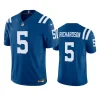 anthony richardson colts vapor f.u.s.e. limited royal jersey