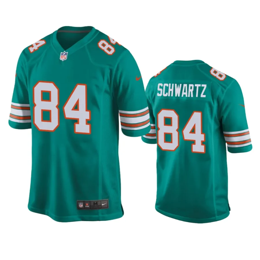 anthony schwartz dolphins aqua alternate jersey