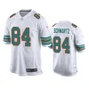 anthony schwartz dolphins white alternate jersey