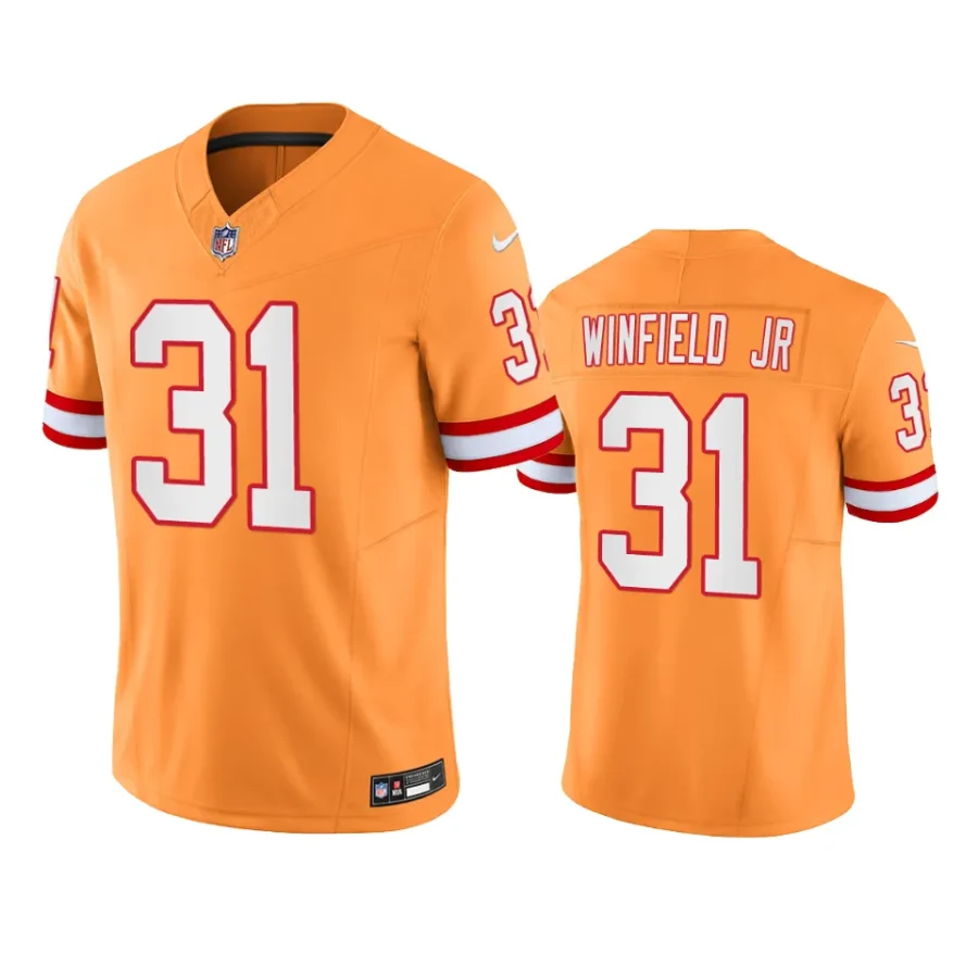 antoine winfield jr. buccaneers orange vapor f.u.s.e. limited jersey