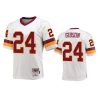 antonio gibson commanders white throwback legacy replica jersey