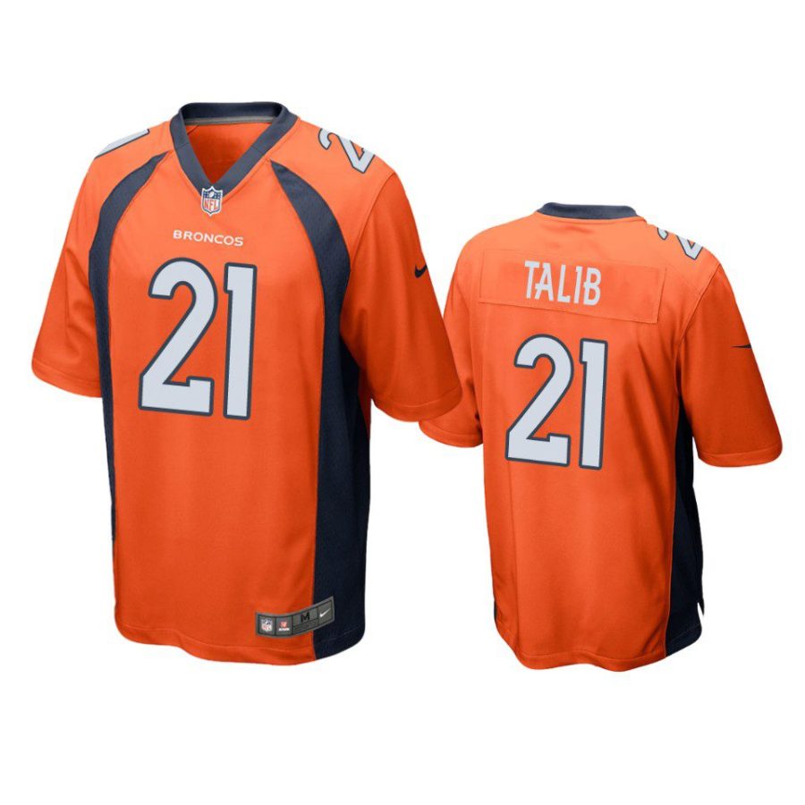 aqib talib broncos game orange jersey