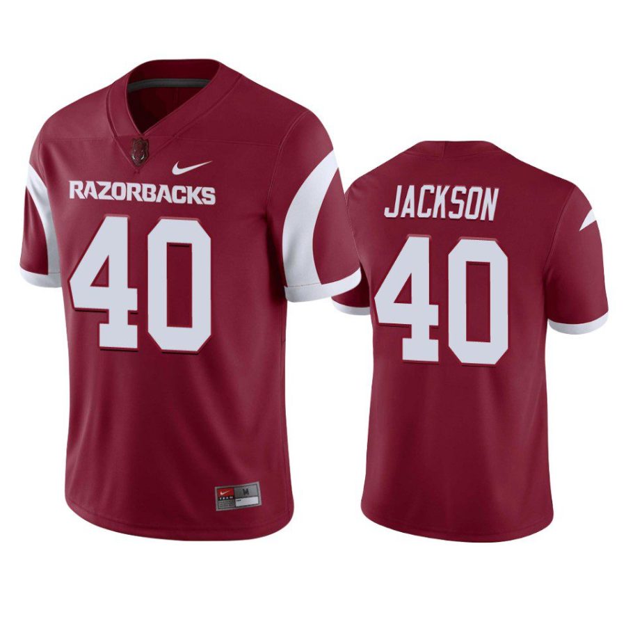 arkansas razorbacks landon jackson cardinal game football jersey