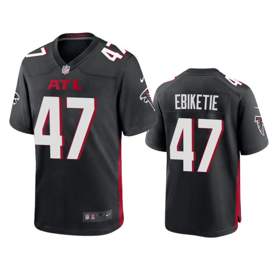 arnold ebiketie falcons black game jersey