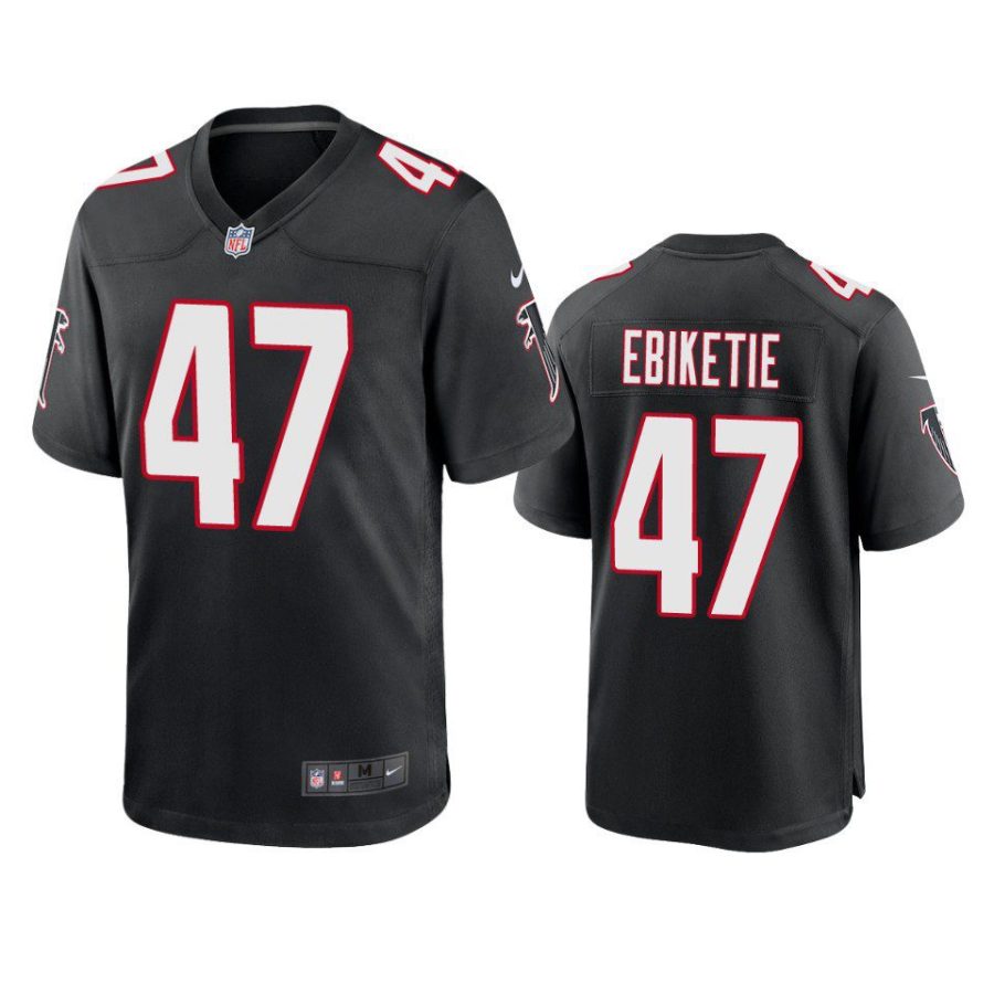 arnold ebiketie falcons throwback game black jersey