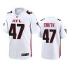 arnold ebiketie falcons white game jersey