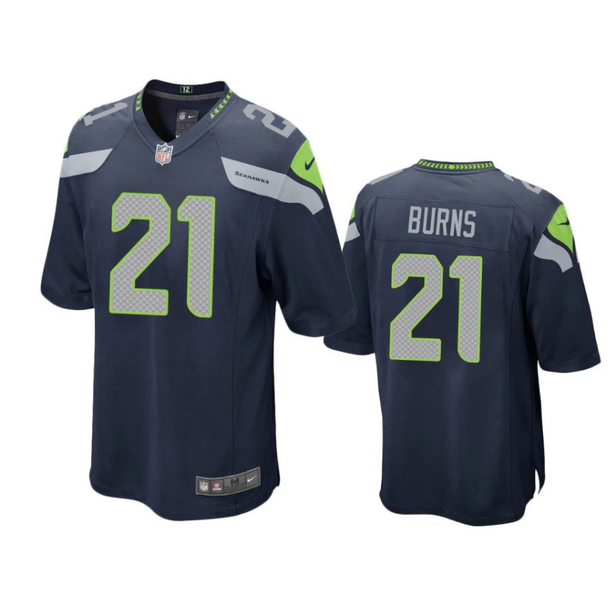 artie burns seahawks college navy game jersey