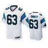 austin corbett panthers white game jersey