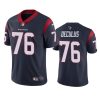 austin deculus texans vapor limited navy jersey