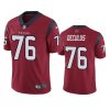 austin deculus texans vapor limited red jersey