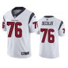 austin deculus texans vapor limited white jersey