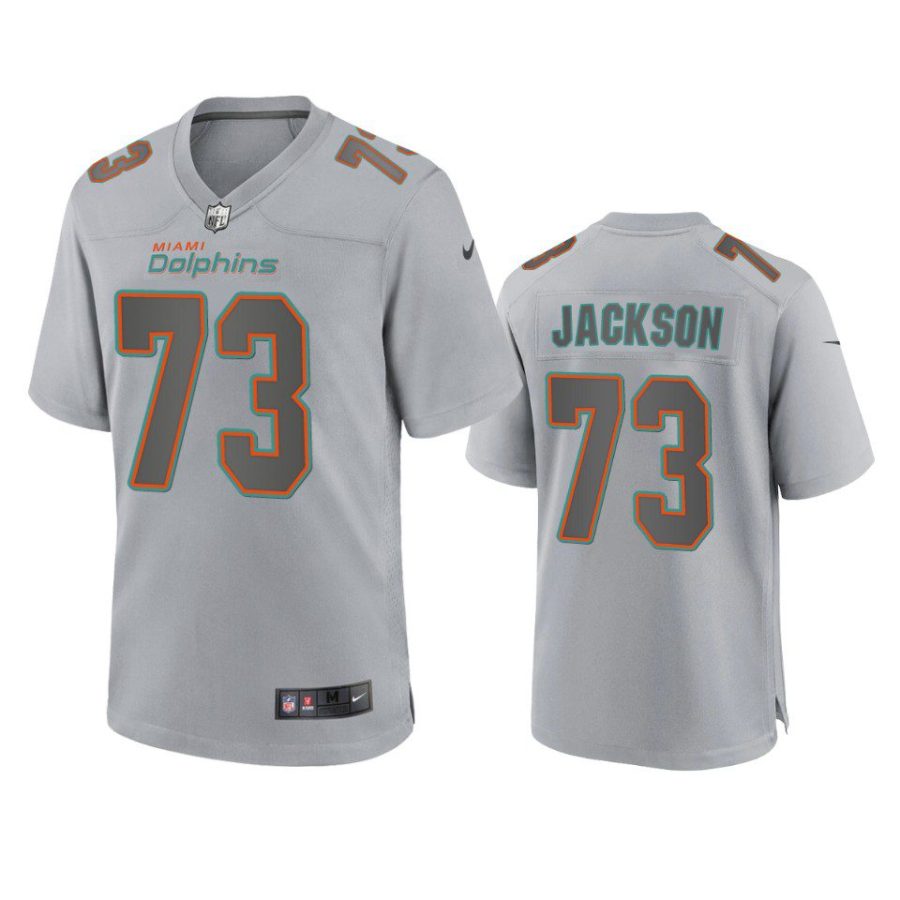 austin jackson dolphins gray atmosphere fashion game jersey